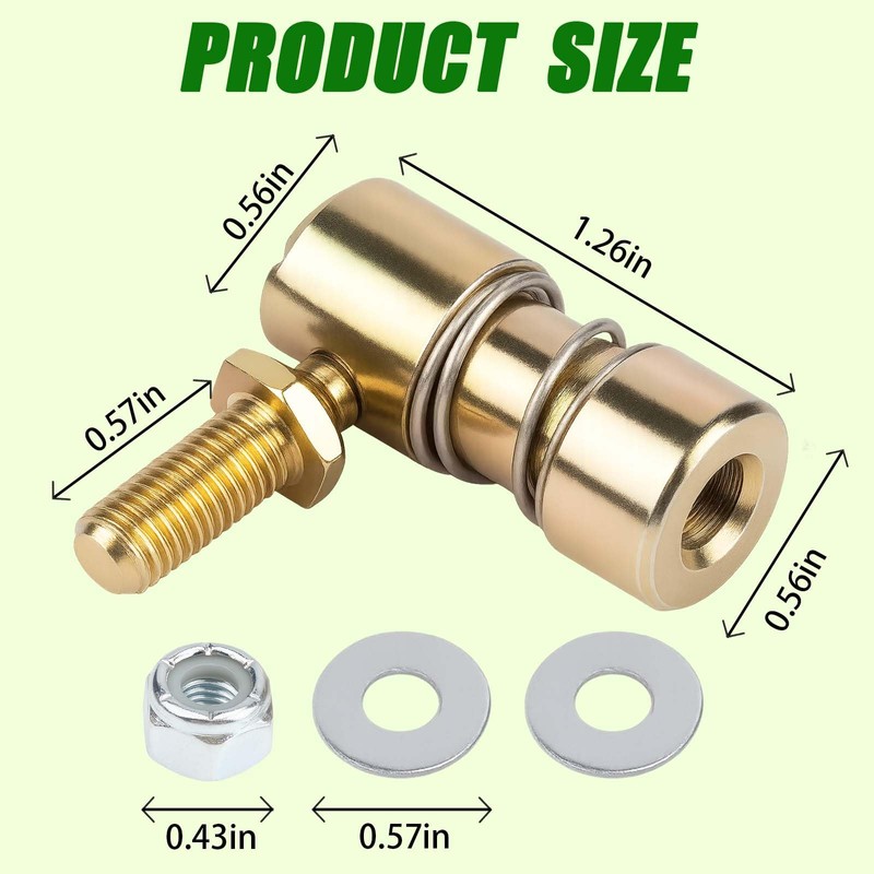 Throttle Disconnect for Quick Release Joint Ball, 1/4-28 in Thread