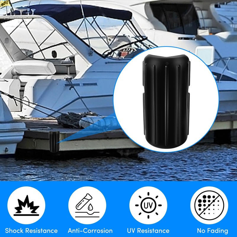 ORLANG 2Pack 8in X 16in Corner Dock Bumper Fender, Inflatable