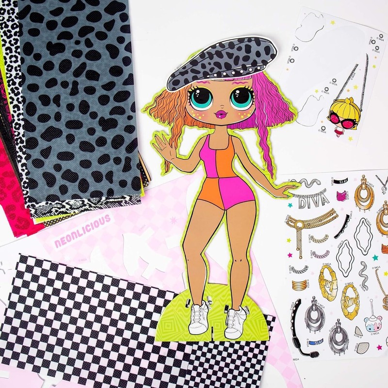 L.O.L. Surprise! LOL OMG Ultimate Dress Up Designer. Decorate 6