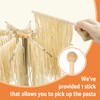 Stainless Collapsible Pasta Drying Rack,Essential for Homemade Pasta,Dryer Hanger Stand