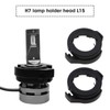 Create idea 2 x HID H7 LED Lamp Socket Adapter