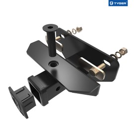 Tyger Auto Class 3 Trailer Hitch & Cover Kit TG-HC3D002B fits 2003-2018 Dodge Ram 1500; 2019-2025 Classic; 2003-2014 2500 3500 2-Inch Receiver Hitch Factory Rear Tow Hitch Towing Combo, Black