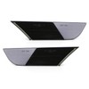iJDMTOY Dark Smoked Lens Full Amber LED Bumper Side Marker