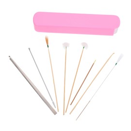 OATIPHO 8Pcs Earwax Removal Tools Set Durable Stainless Steel Ear Cleaning Instruments with Non Slip Design Safe for Sensitive Ears Easy to Use and Clean for Personal Hygiene