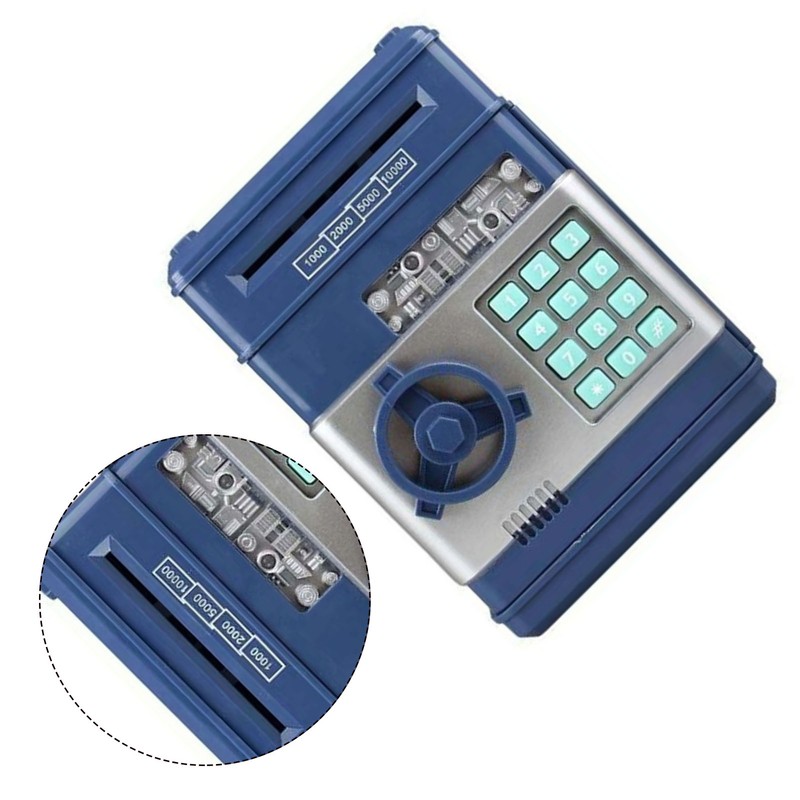ATM Piggy Bank Password Electronic Money Saving Coin Bank Toy