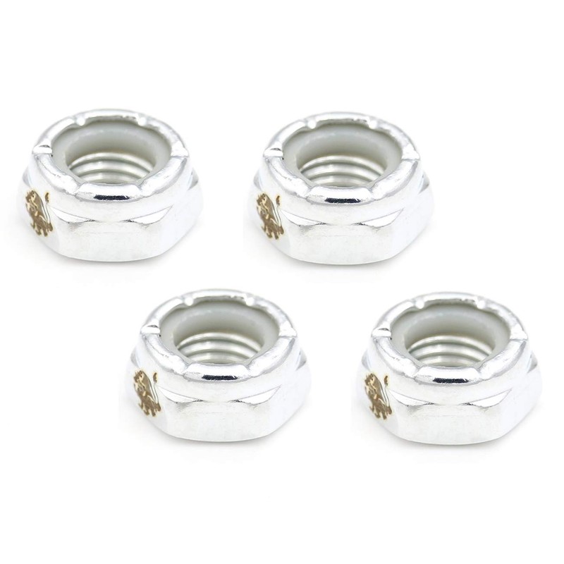 Axle Nut Set for Skateboard & Longboard Trucks Hardware Self-Locking