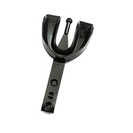 MOUTH GUARD-YOUTH WITH STRAP-BLACK