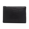 London Thame Leather 15" Laptop Document Sleeve Black