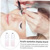Minkissy 4pcs Portable Acrylic Eyelash Board Lash Extension Pallet Professional