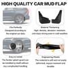 PSLER Fit for XC60 2018-2024 Mud Flaps Set of 4PCS
