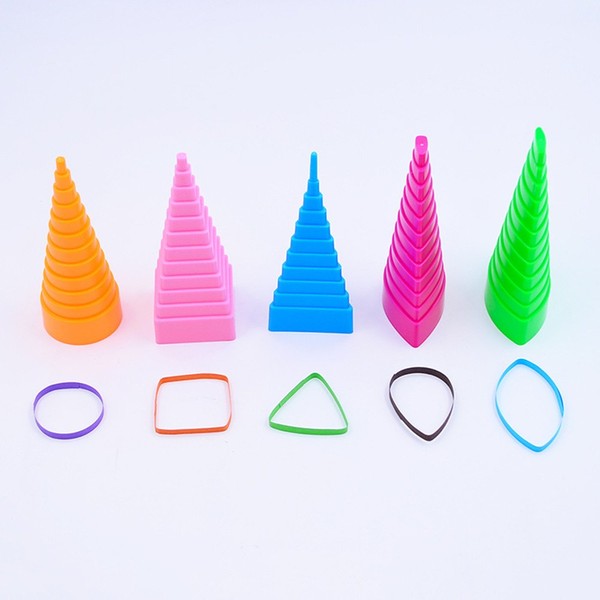 YURROAD 5 Shapes Paper Quilling Border Buddy Towers Quilling Borders
