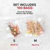 Chef Preserve Reusable Vacuum Sealer Bags for Food – 100