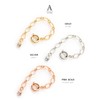 Cream Dot Necklace, Women's, Popular, Metal Allergy, Nickel-free, 18k Coating,