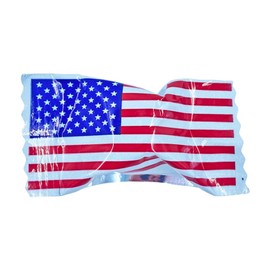 Bits N Things Thank You Buttermints, Individually Wrapped Soft Mint Candies - Pack of 100 (American Flag Buttermint)