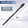 WORKPRO 16-inch Dual Heavy Duty Drive Breaker Bar With 360°