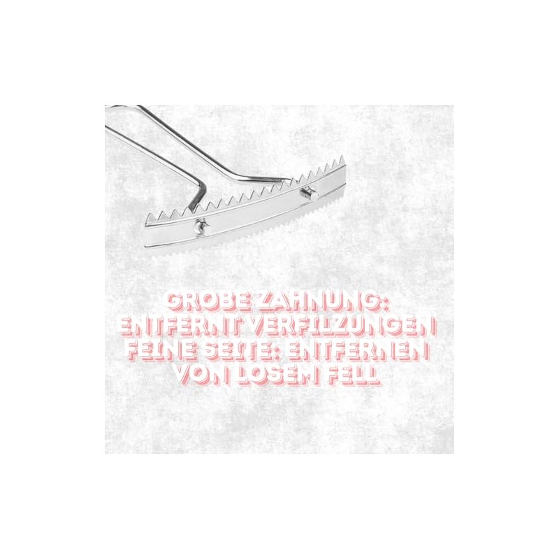 EHASO Metal Curry Comb