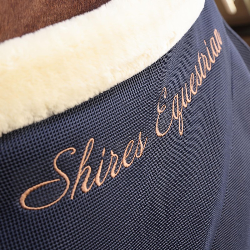 Shires Deluxe Air Motion Cooler Rug - Navy 5'0"/60", Navy
