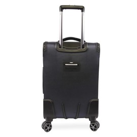 Brookstone Luggage Elswood Spinner Suitcase, Navy, Carry-On