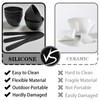 9Pcs Silicone Facial Mask Bowl DIY Face Mask Mixing Bowl