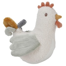 Little Dutch Little Farm 8803 Standing Toy Chicken White