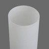 Anmire 2 Pack White Frosted Spiral Textured Glass Shade, Cylinder
