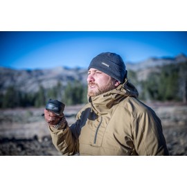 Helikon-Tex Winter Merino Beanie, Shadow Grey Color, Merino Wool, Outback Line