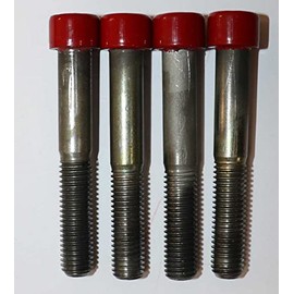 (USED) - M12x1.75x80 Caliper Assembly Replacement Bolts for Brembo Mitsubishi EVO 8/9 (not 10), Acura TL Type S Calipers (4 ea.)