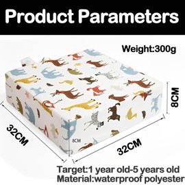 CXAFQ Baby Height Increased Sponge Cushion, Booster Seat Car Children Isofix, Booster Seat Chair, Child, Compact and Exquisite, Easy to Carry, Suitable for Home, Restaurant, Friends Collections and