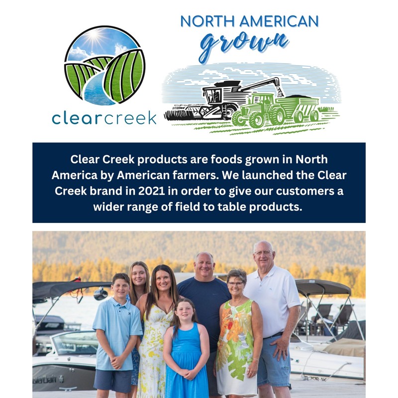 CLEAR CREEK Green Lentils | Project Non-GMO Verified | 25