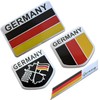 fogman Germany Sticker Car Emblem German Aftermarket Seal Flag Set