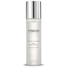 111SKIN Deep Cleansing Oil for Face, Lightweight Hydrating Facial Oil Cleanser for All Skin Types, Makeup Remover with Ceramides, CICA & NAC Y2 Complex Gently Removes Blackhead & Impurities, 3.4 fl oz