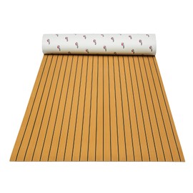 Nauticoat EVA Foam Boat Flooring 92.5''x43.3/35.4/23.6" Marine Decking Faux Teak/Camo, Marine Flooring, Non Skid Boat Foam Decking for Boat Carpet, RVs and Swim spas,Outdoor Stair treads,Cooler Pads.