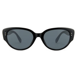 [Cyxus] サングラス レディース メンズ UVカット 紫外線対策 小顔効果 運転 登山 旅行 スポーツ用 おしゃれ 1194 (黒)