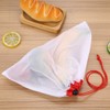 16Pcs Reusable Washable Vegetable Fruit Mesh Bags Storage Pouch with