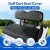 PZWLI 4PCS Golf Cart Seat Covers Kit, Front and Rear