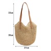 YdseozOA Women's Straw Beach Shoulder Bag Large Straw Bags Handmade