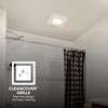 Broan-NuTone® BEL8 Bathroom Exhaust Fan w/LED Light, 80 CFM, ENERGY