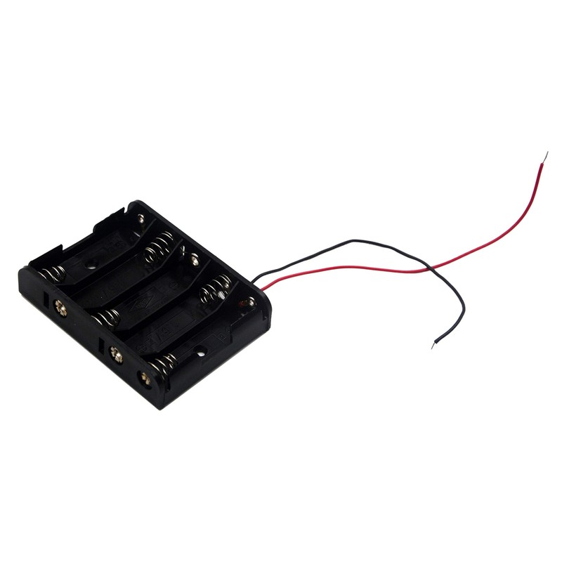 LampVPath (Pack of 2 5 AA Battery Holder, 5 AA