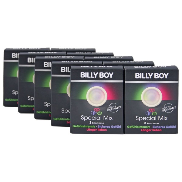 30 (10 x 3) Billy Boy Special Mix - Intensive Feeling, Loving Longer and Safe Feeling