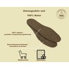 Abolengo de Alpaca 100% Alpaca Felted Insoles for Great Climate