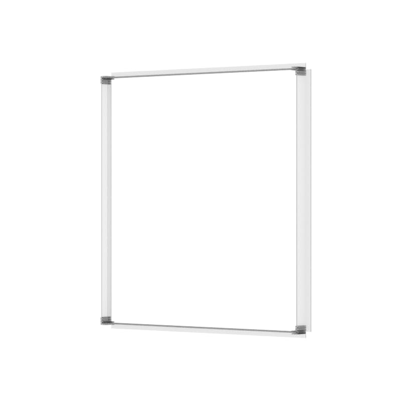 Clear Ceiling DUST Deflector for 2'X2' Ceiling AIR DIFFUSERS-Package of