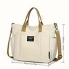 Large capacity handbag suitable for fitness, business trips, and travel
