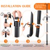String Light Poles Outdoor with Hook, 8.3ft Lighting Pole for