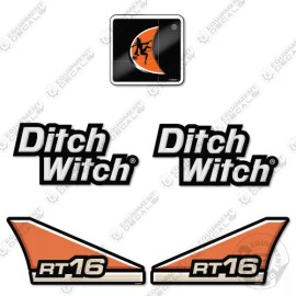 Aftermarket Fits Ditch Witch RT16 Decal Kit Trencher Decal Replacements - 7 YEAR VINYL
