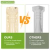 Gdrasuya10 1 Set Concrete Roman Column 27.6" Cement Roman Balustrades
