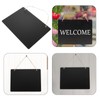 Blackboard, Wall Hanging, Double-Sided, Signs, Graffiti, Bulletin Board, Memo, Menu