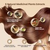 Limer Hair Dye Shampoo, Chestnut Brown 6-in-1 Natural Herbal Hair