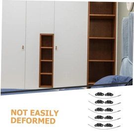 KOMBIUDA 5sets Furniture Anchors Anti-tip Wall Anchors for Proofing Heavy Furniture Includes Straps and Hardware for Safe Home Environment