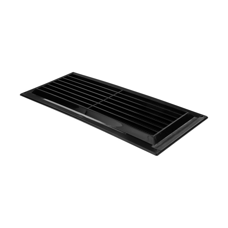 Vent Systems 3" x 10" Inch (Opening) Black Plastic Air