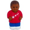 Get Ready Kids Multicultural All-Star Children Figurines, 3", Set of